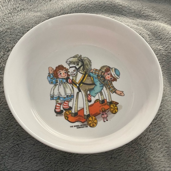 Raggedy Ann & Andy Cereal Bowl - Picture 1 of 4